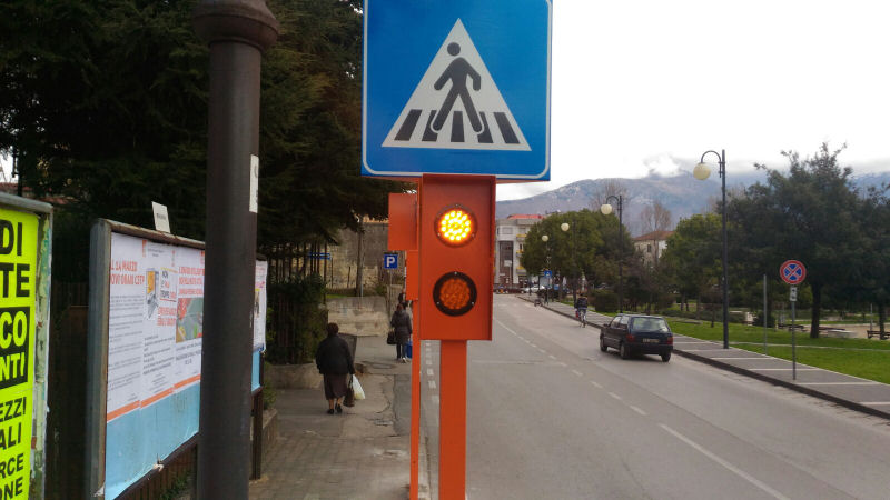 Baronissi sicurezza stradale Salerno